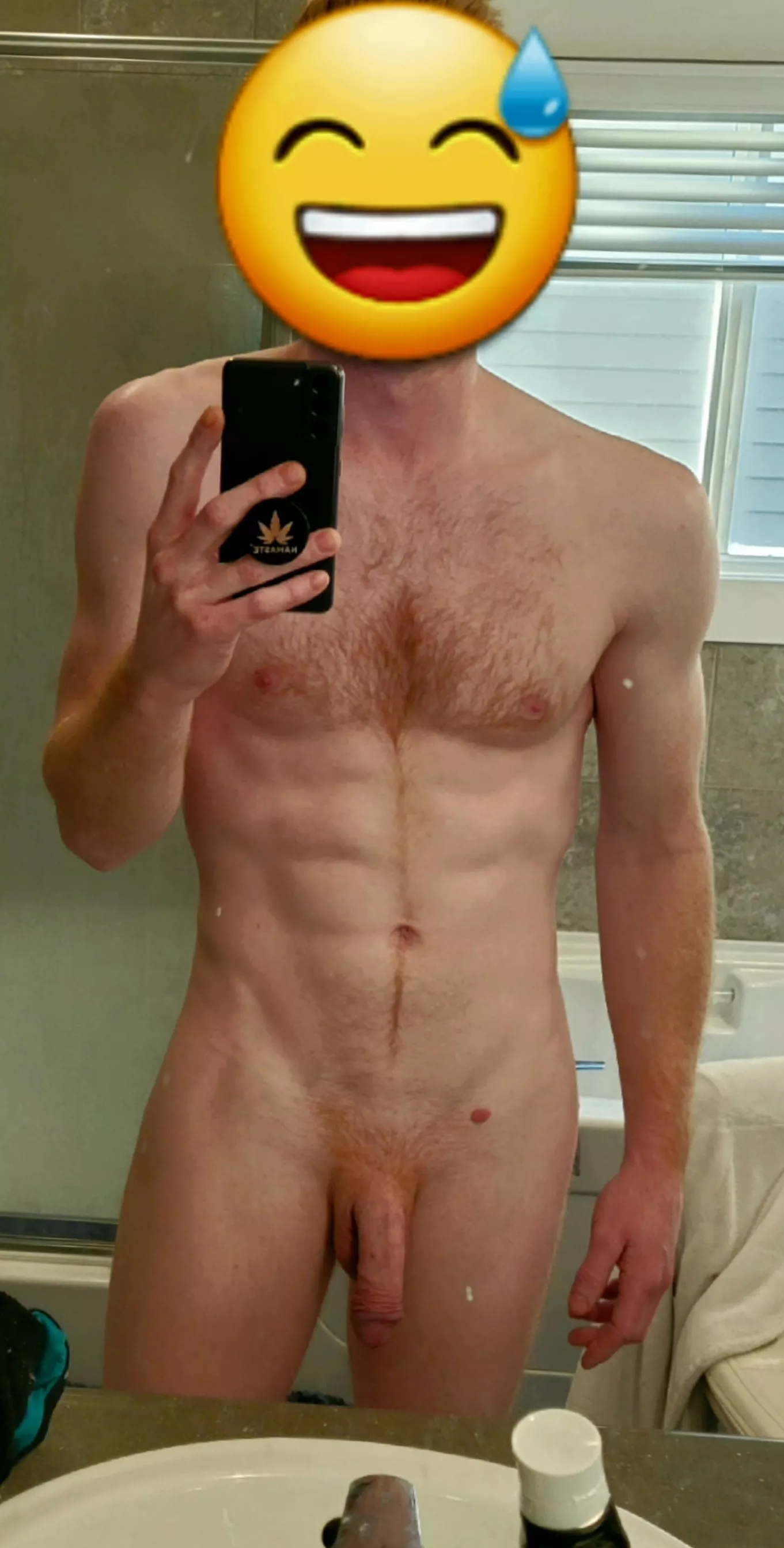 Hard body, soft cock.