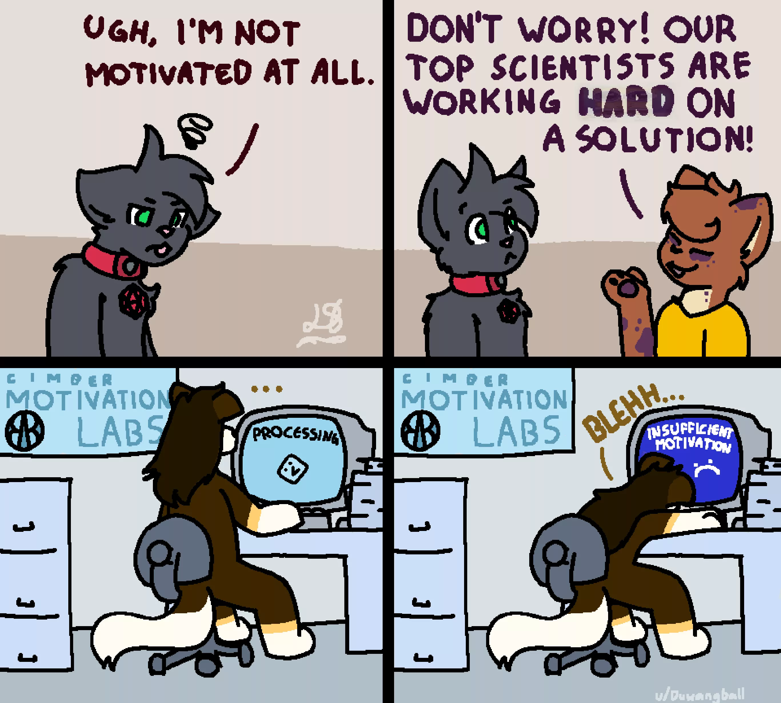 Hardly Working [comic by me :D]