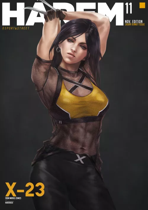 HAREM Calendar 2022 - X-23 (MonoriRogue) [X-Men, Marvel]