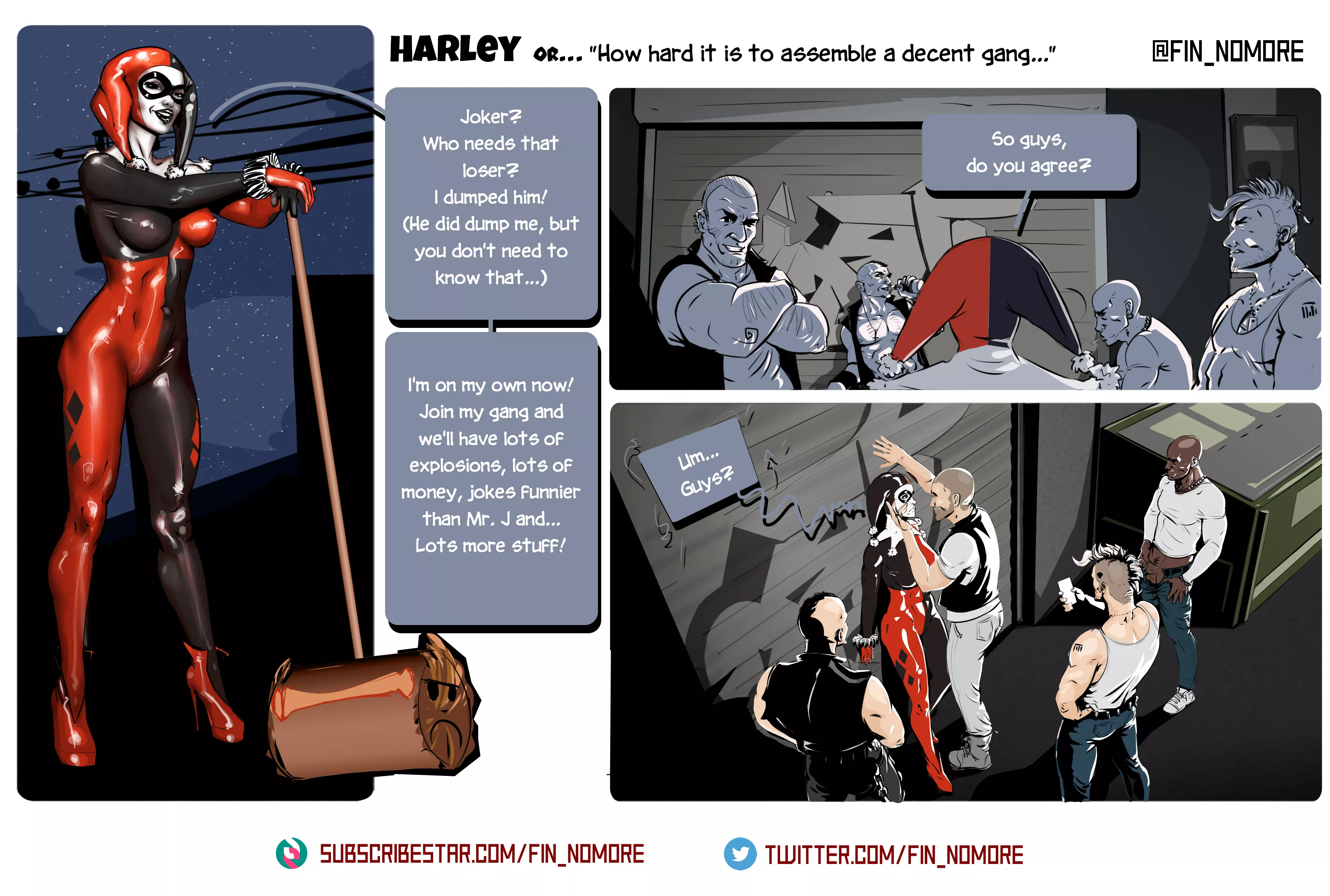 Harley Quinn - (DC Comics) - [Fin Nomore]