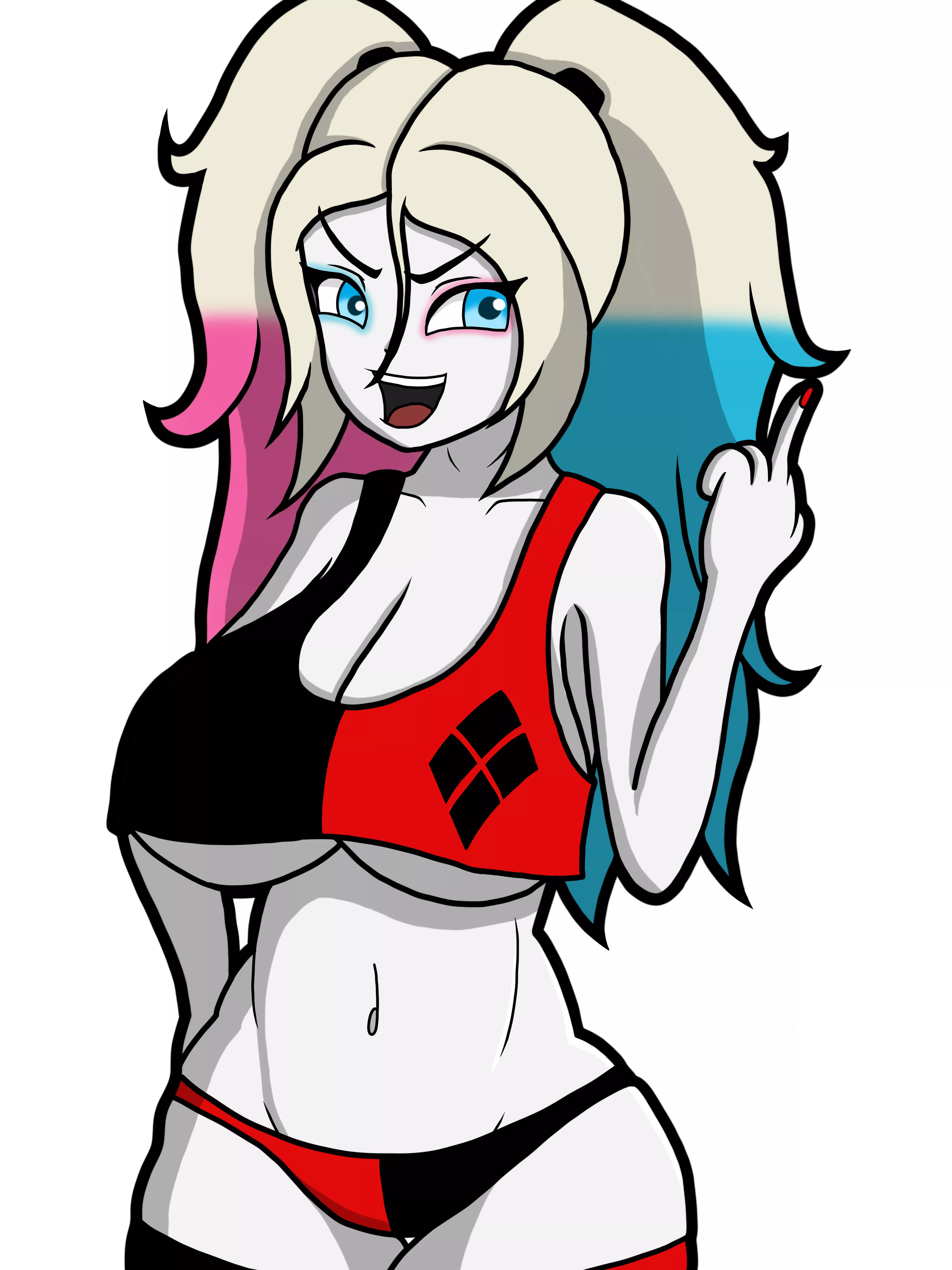 Harley Quinn fan art
