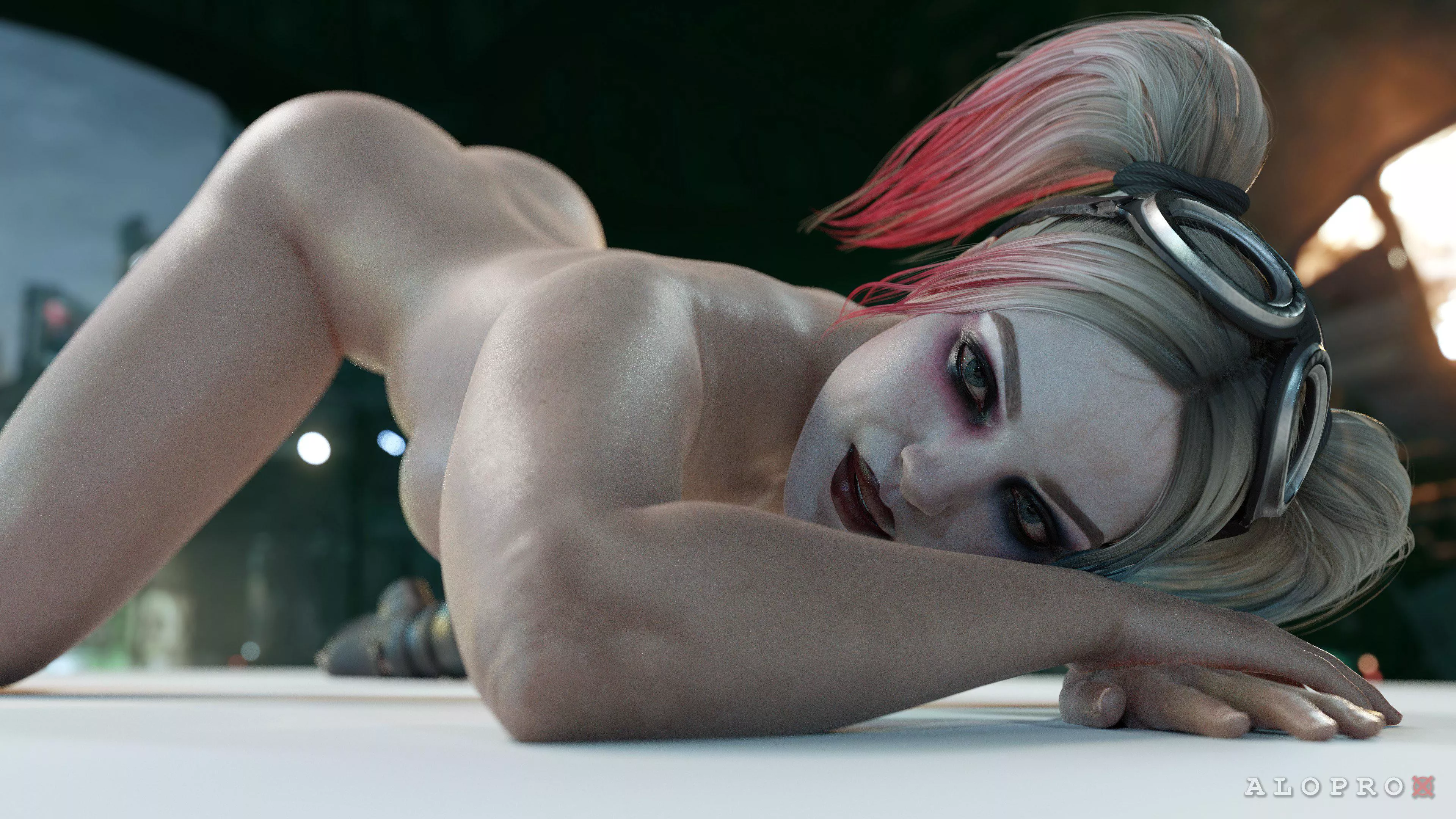 Harley waiting (Aloprox)