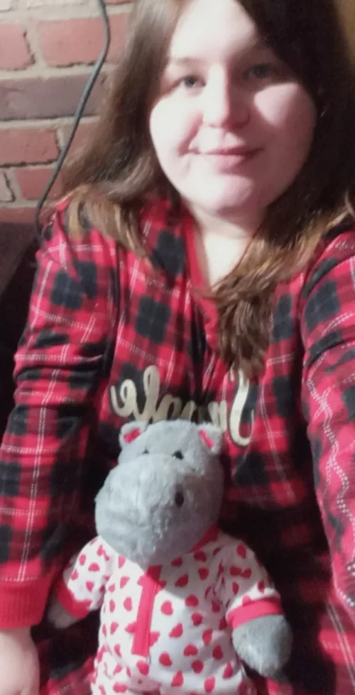 Harriet and I are ready for bed