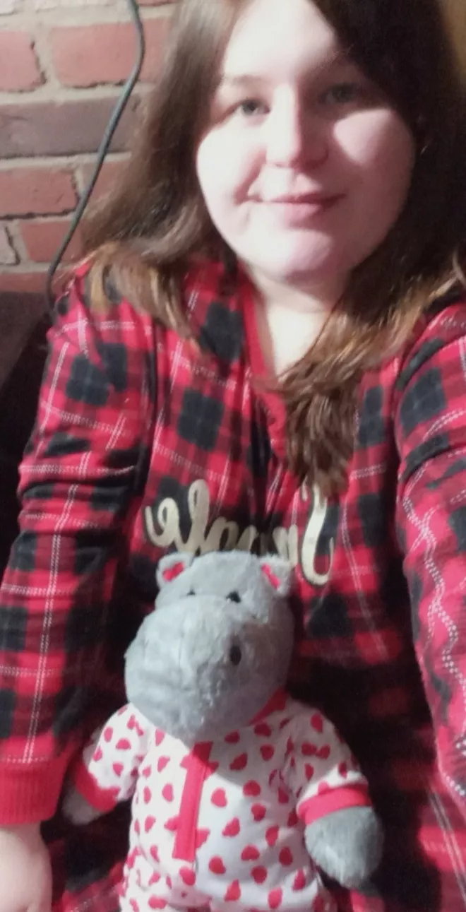 Harriet and I are ready for bed