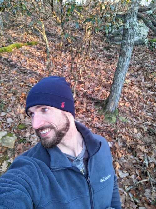 Hat was maybe a Christmas gift 😋