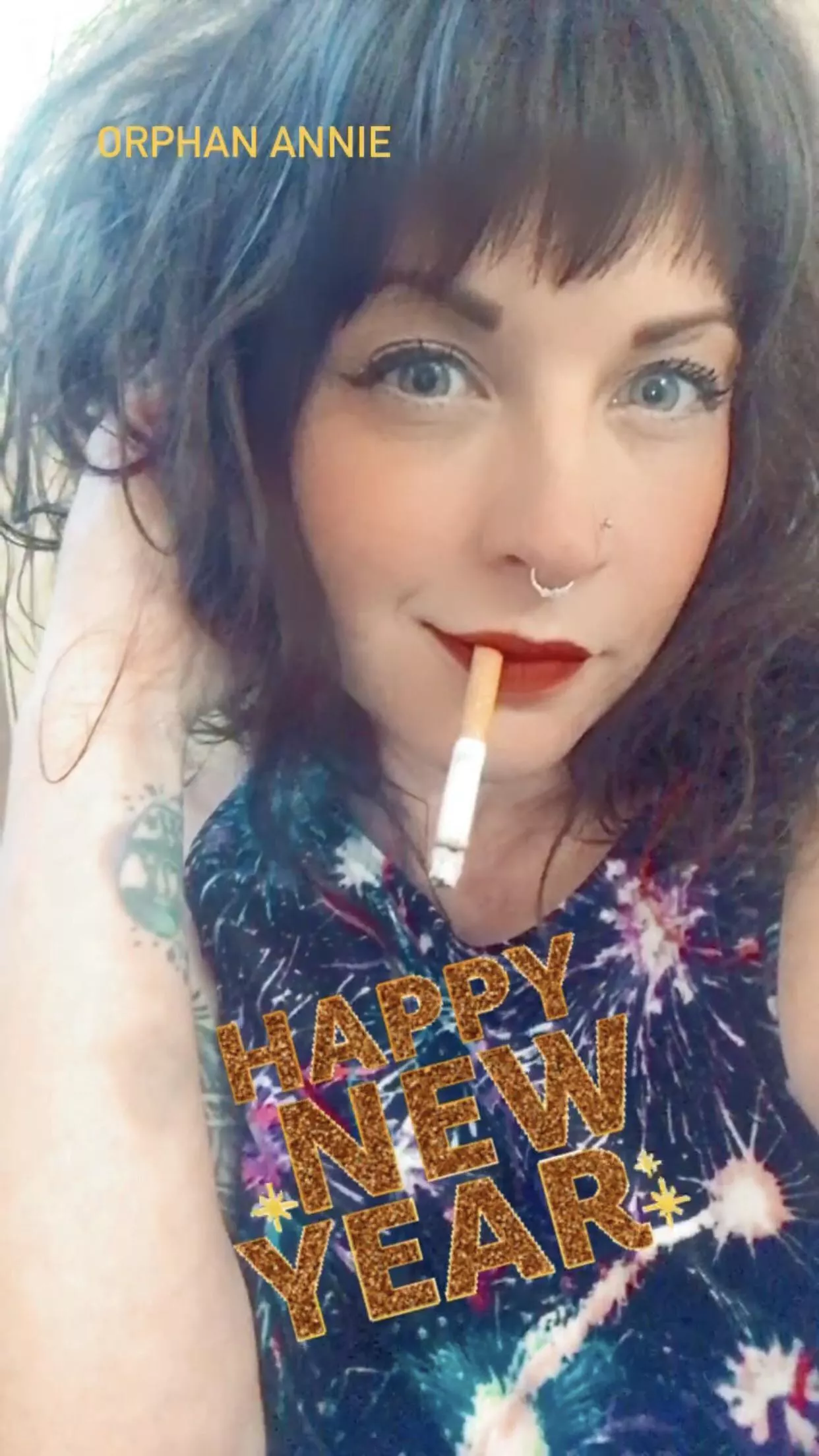 Have a smoky New Year! Love, Annie