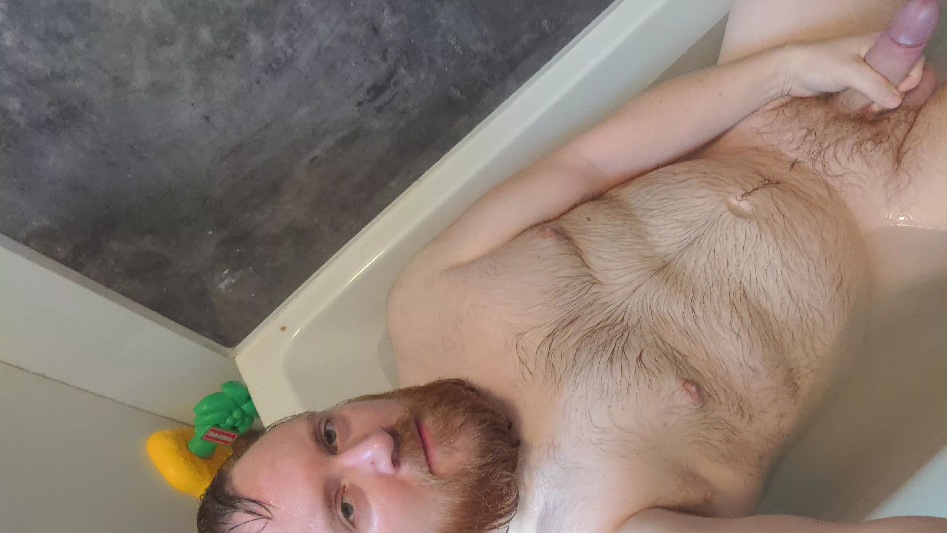 Having a bath. What do we think? Having a bath. What do we think?