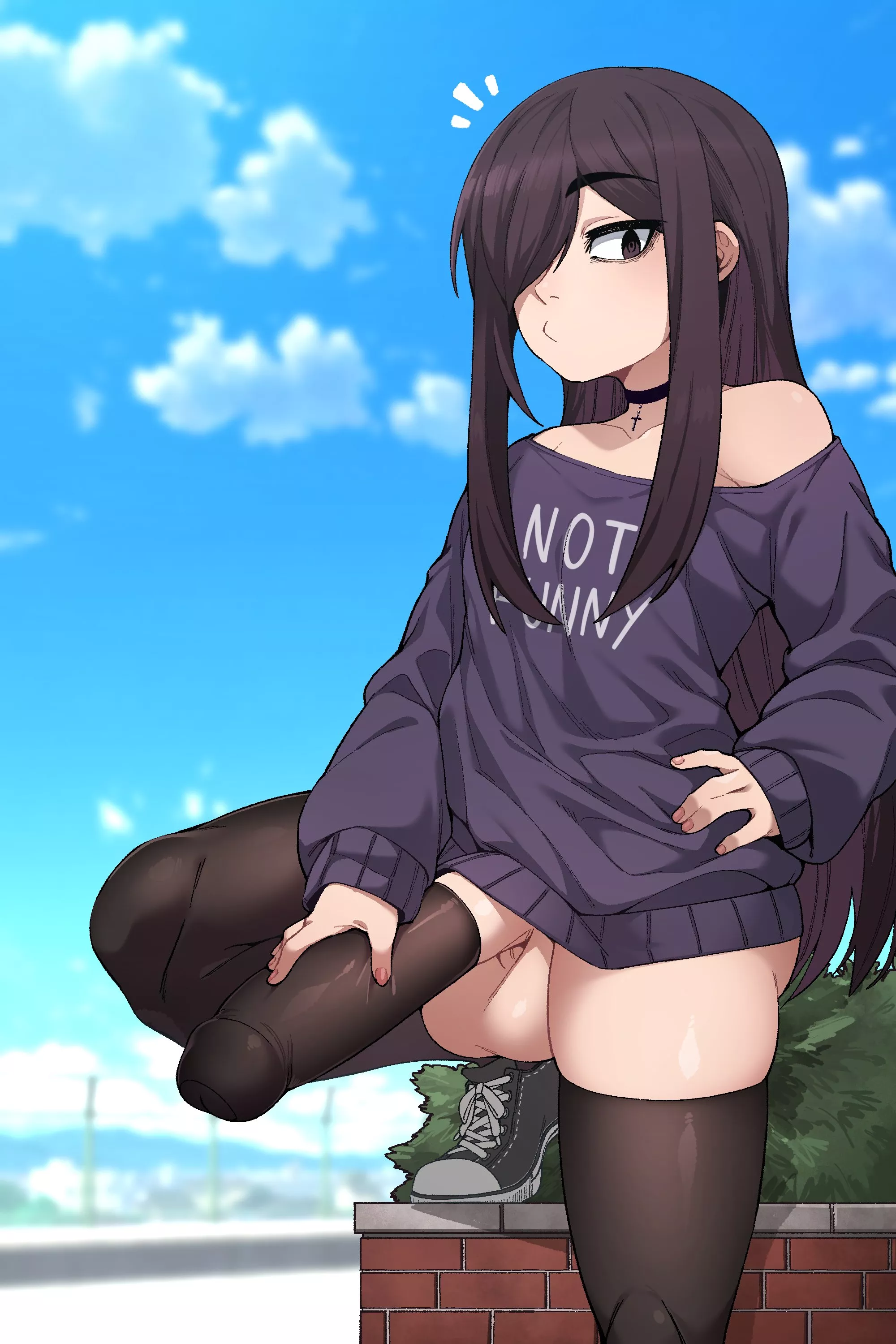 Having a big dick and a small body has its perks Having a big dick and a small body has its perks