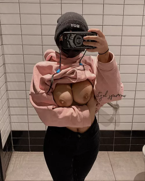 Having fun at a cafe