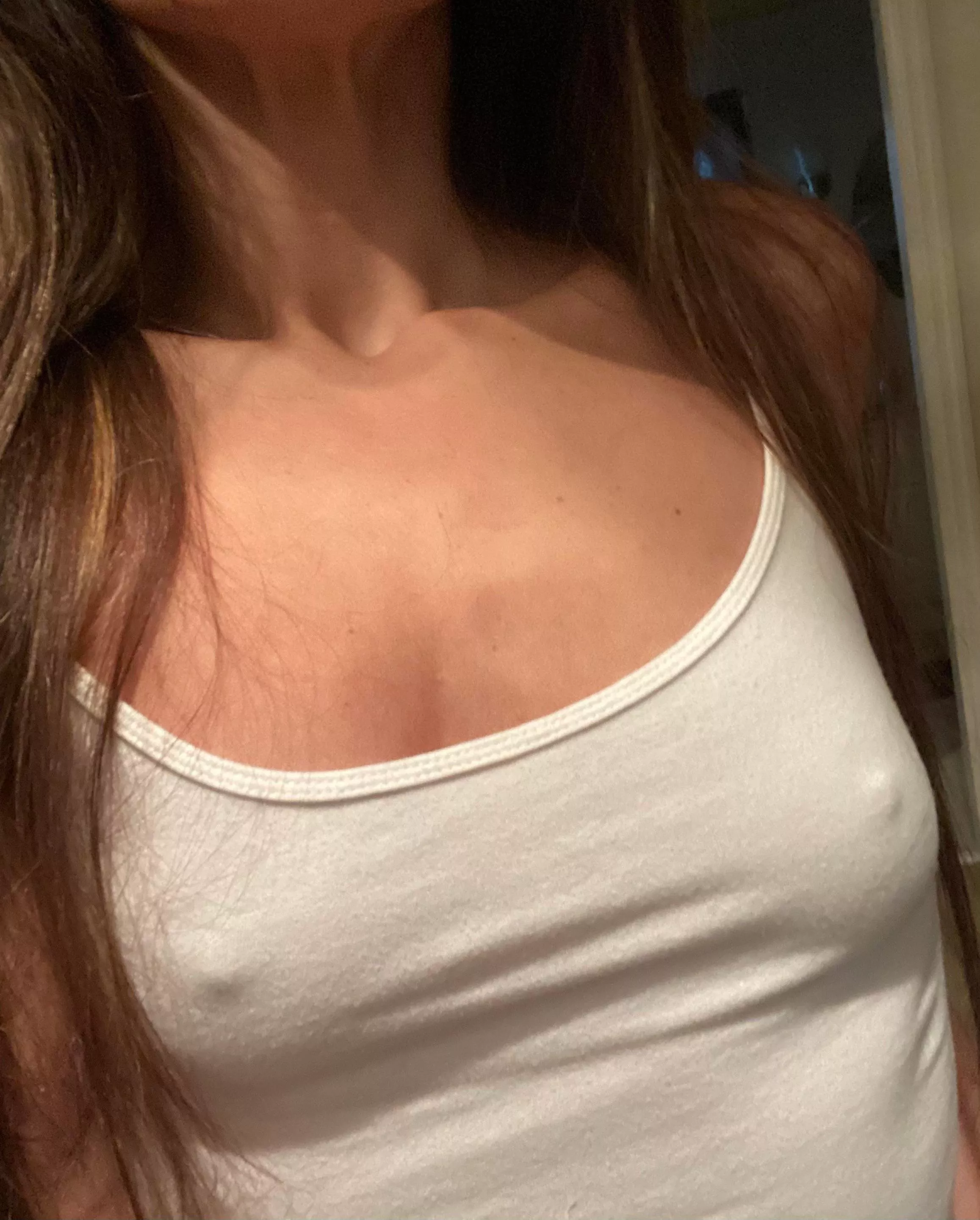 Having small tits means I don’t need a bra at the gym, right? [F]