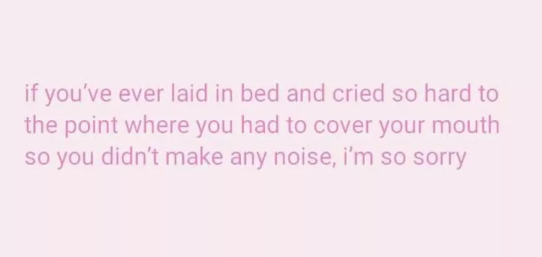 Having the worst night imaginable... bigs or littles who are also there, even though I'm hurting I'm sorry you're hurting too.