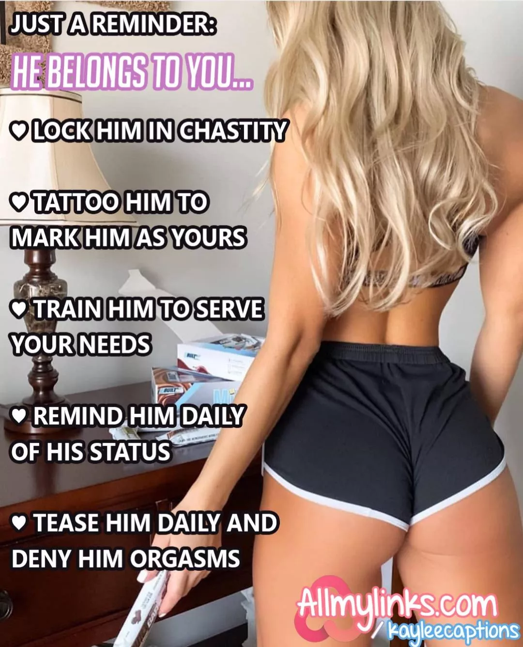 He belongs to you...