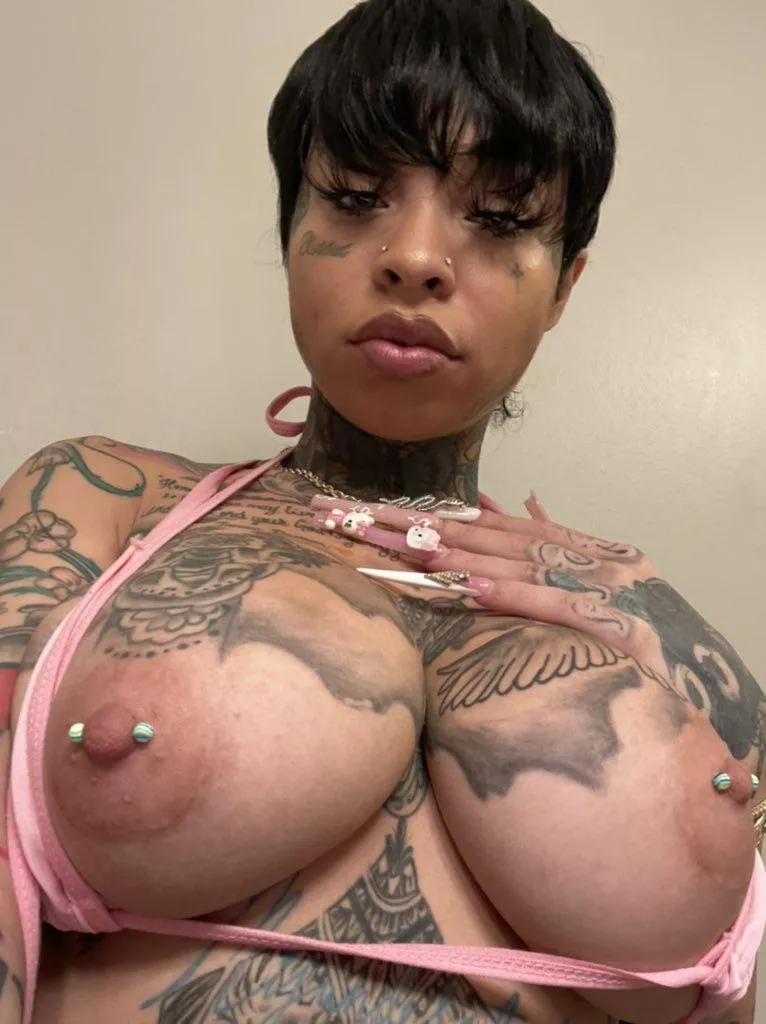 He love my big tits