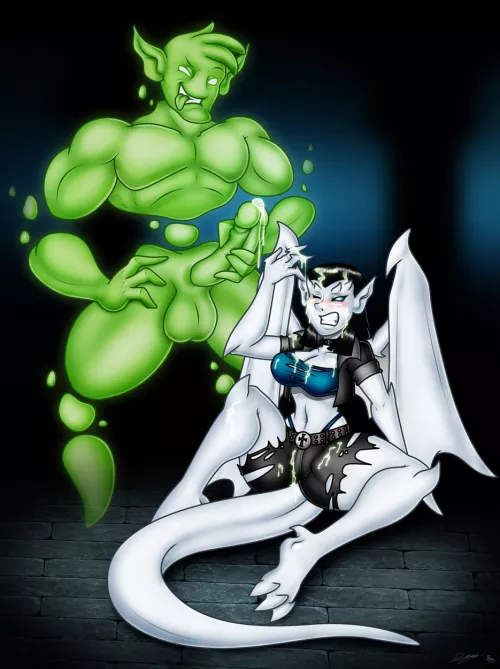 He slimed me... (Evil-Rick)