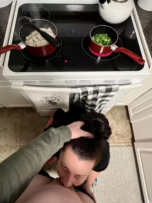 He told me he liked my freckles while I was making dinner 🥺