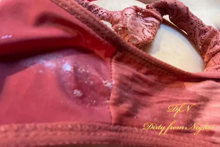 He unloaded in my pussy and I made my panties wet oops