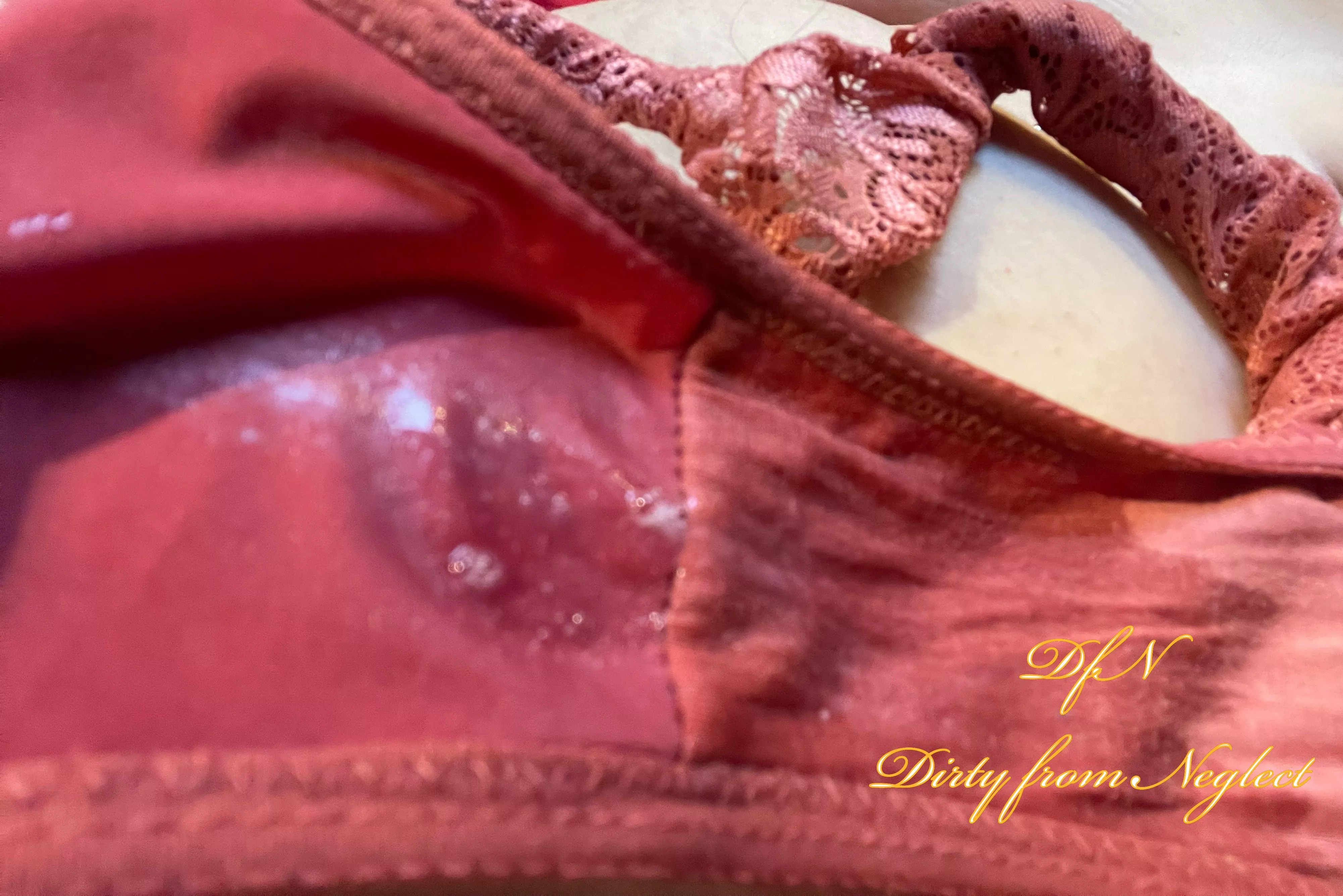 He unloaded in my pussy and I made my panties wet oops