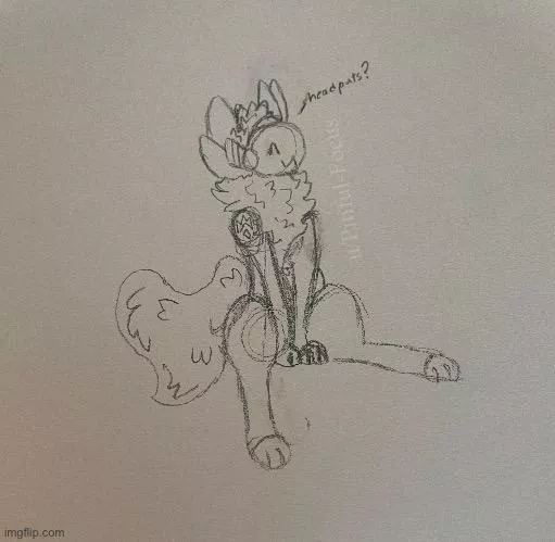 Headpats? (Sketch by me)