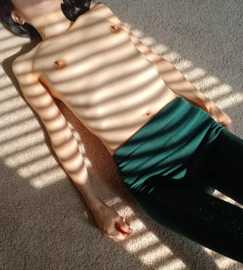 Heavenly morning sun-stripes part two (F) [OC]