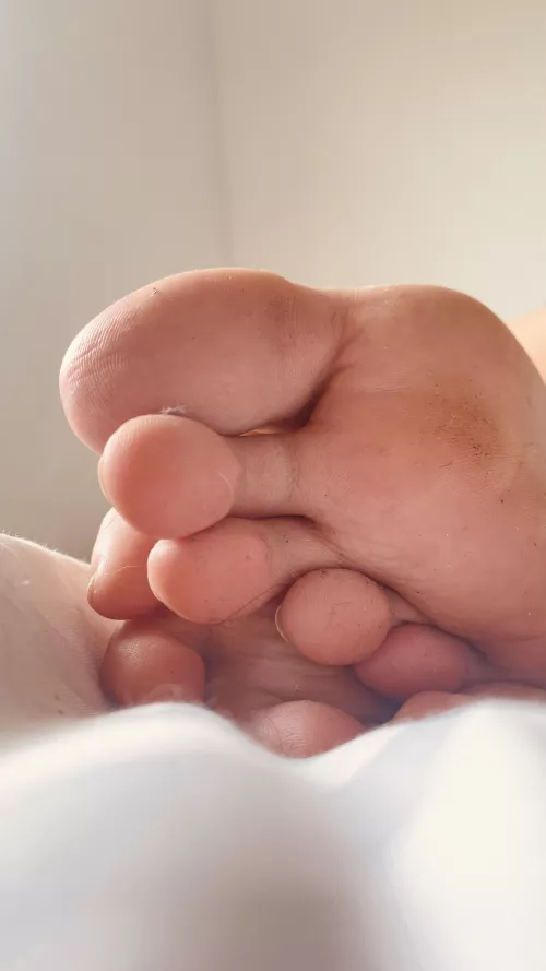 Heavenly soles after cleaning