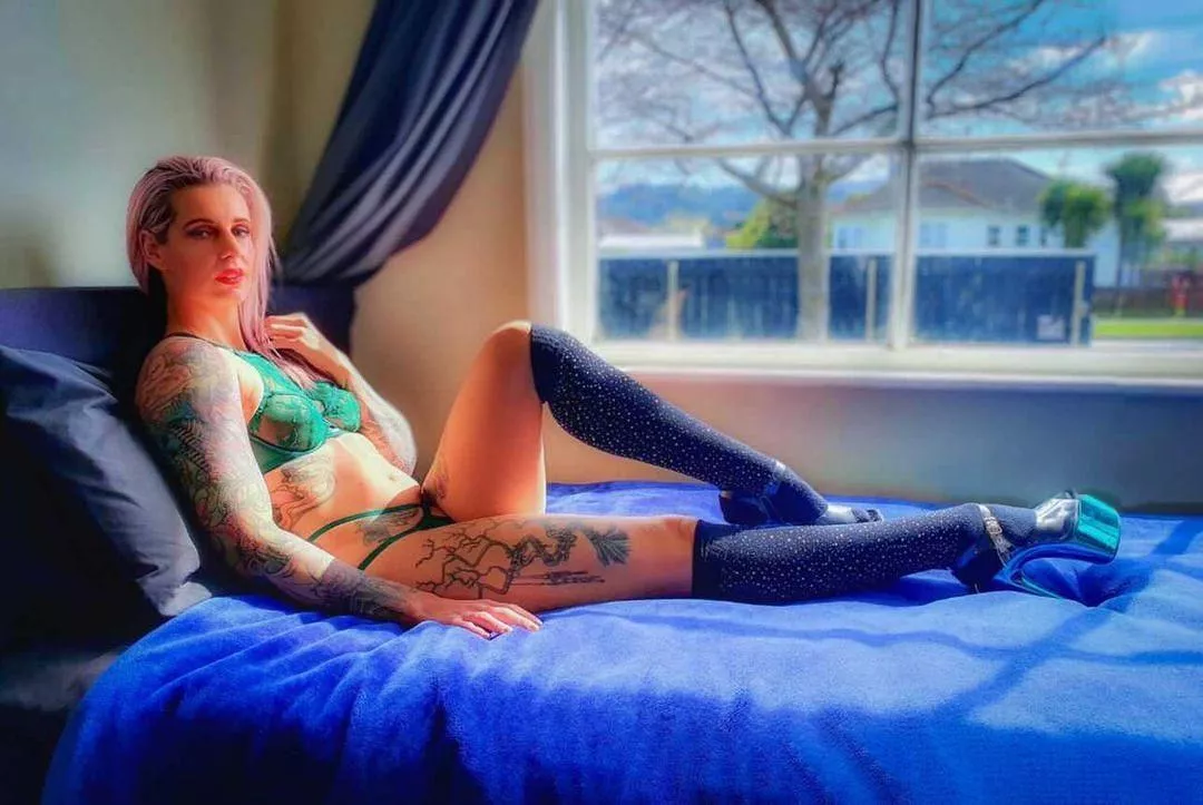 heels on a bed am I breaking some unspoken rule 🤭