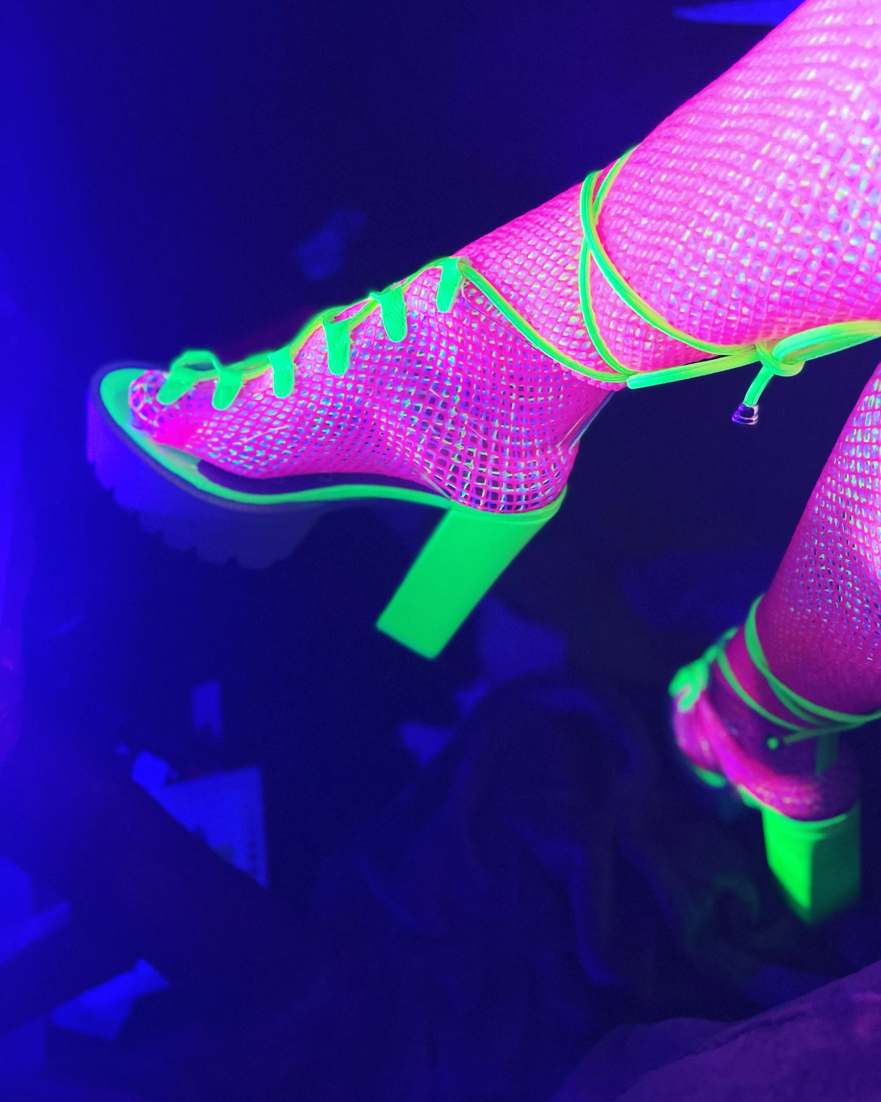 Heels should always make you glow.