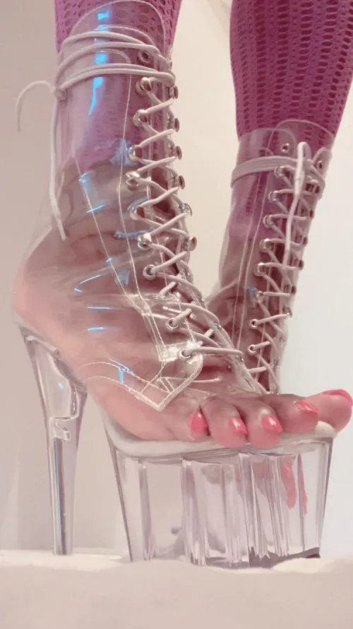 Heels taller than your cock! Cum on them for me!!