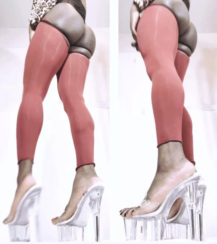 Heels taller than your cock!