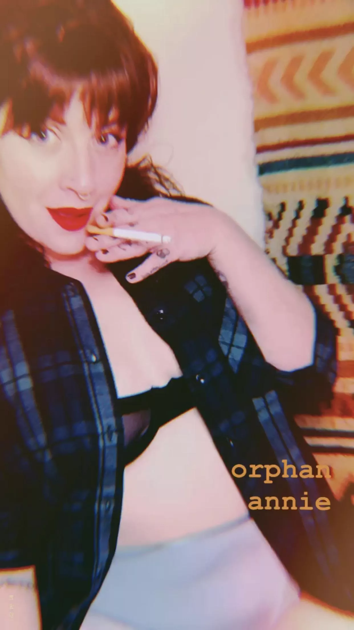 Hello. Let’s blacken our lungs as dark as our hearts 😘