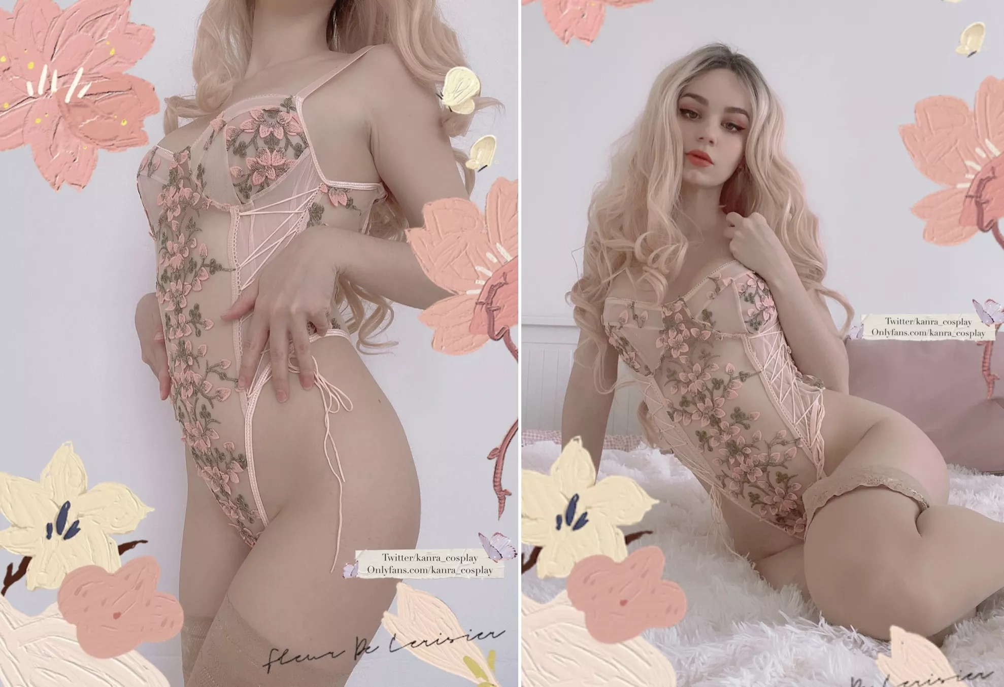 Hello, my name is Spring and you never know what expect from me. I can be hot & cold but we all should agree that all of us like my blooming 🌸 by Kanra_cosplay [self]