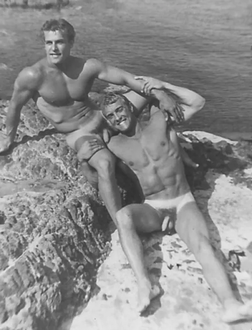 Helmut Riedmeier (left) and unknown