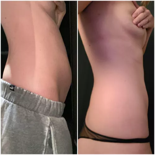 Help me gain! Less than 24 hours later 😭