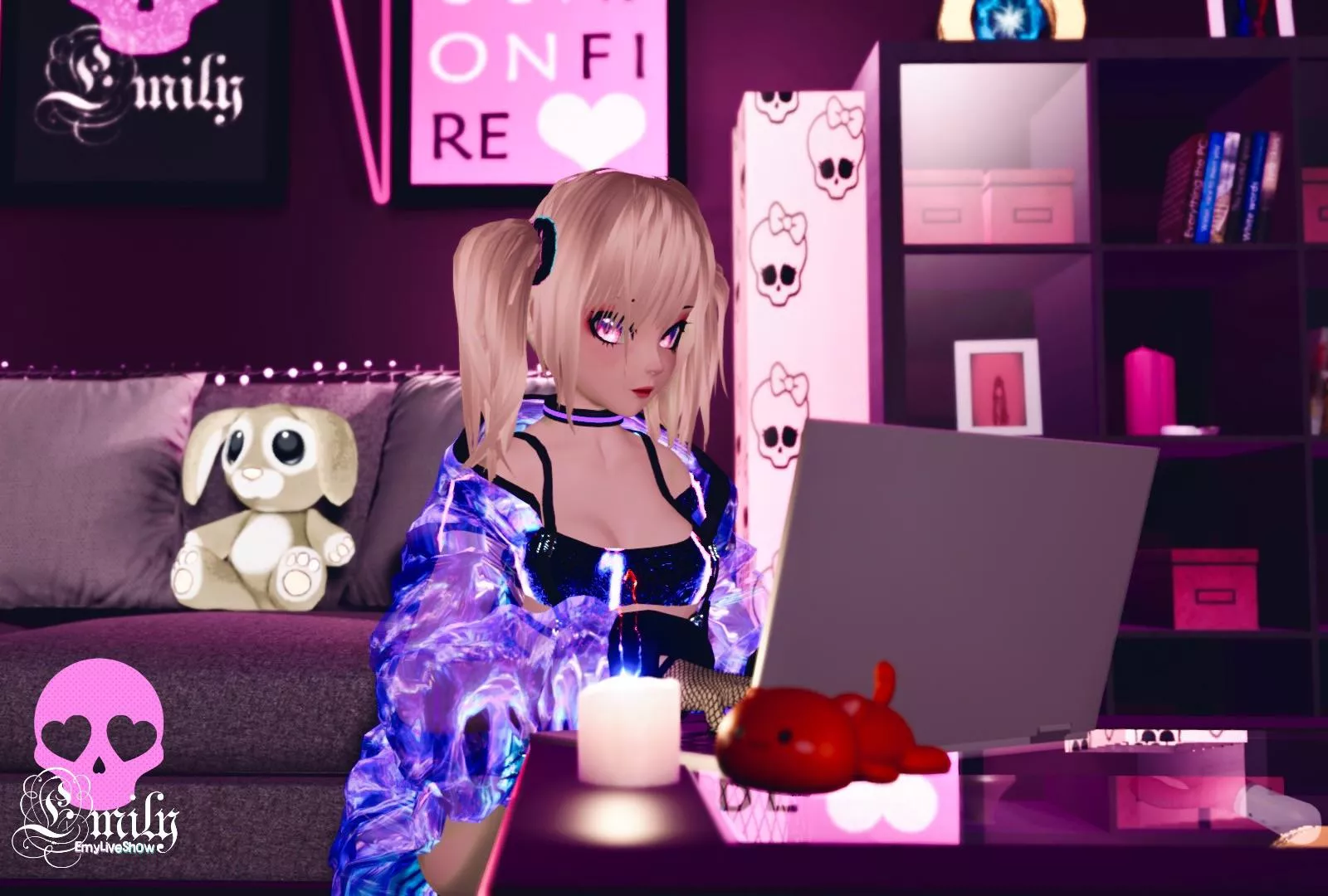 Help me! I can't stream at the usual time, my body resists. I hope you can understand me and who is free is waiting for you, now we need your support!💕 https://chaturbate.com/emyliveshow