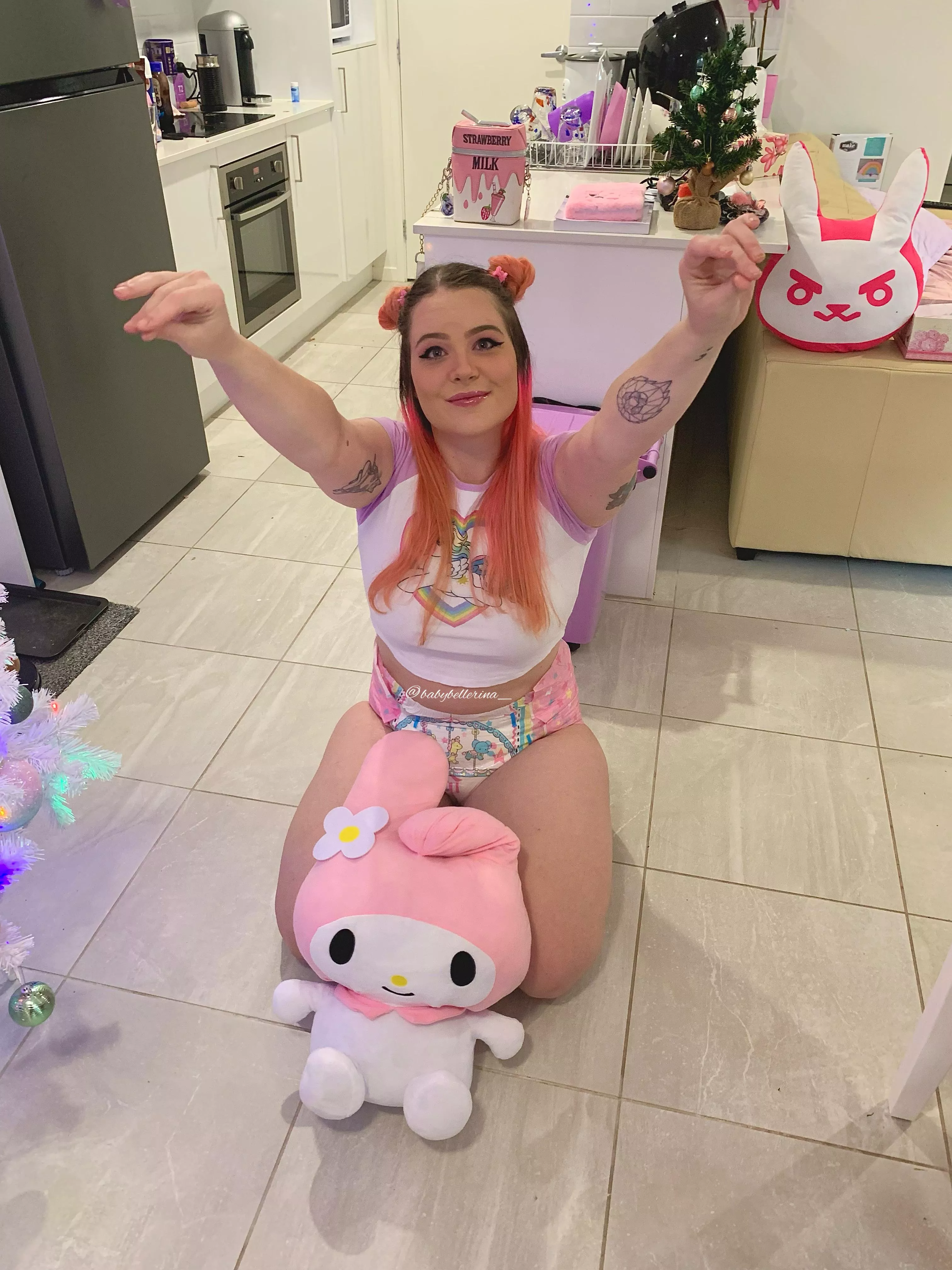 helps me up please Dada! this soggy baby is stuck