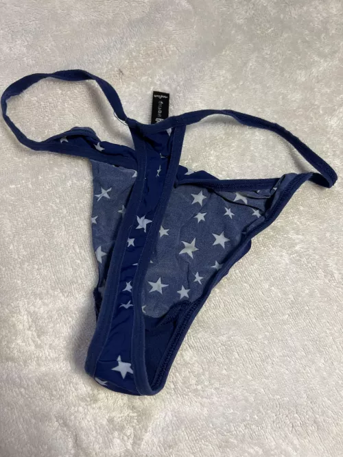 Her first thong - just discovered and excited to share