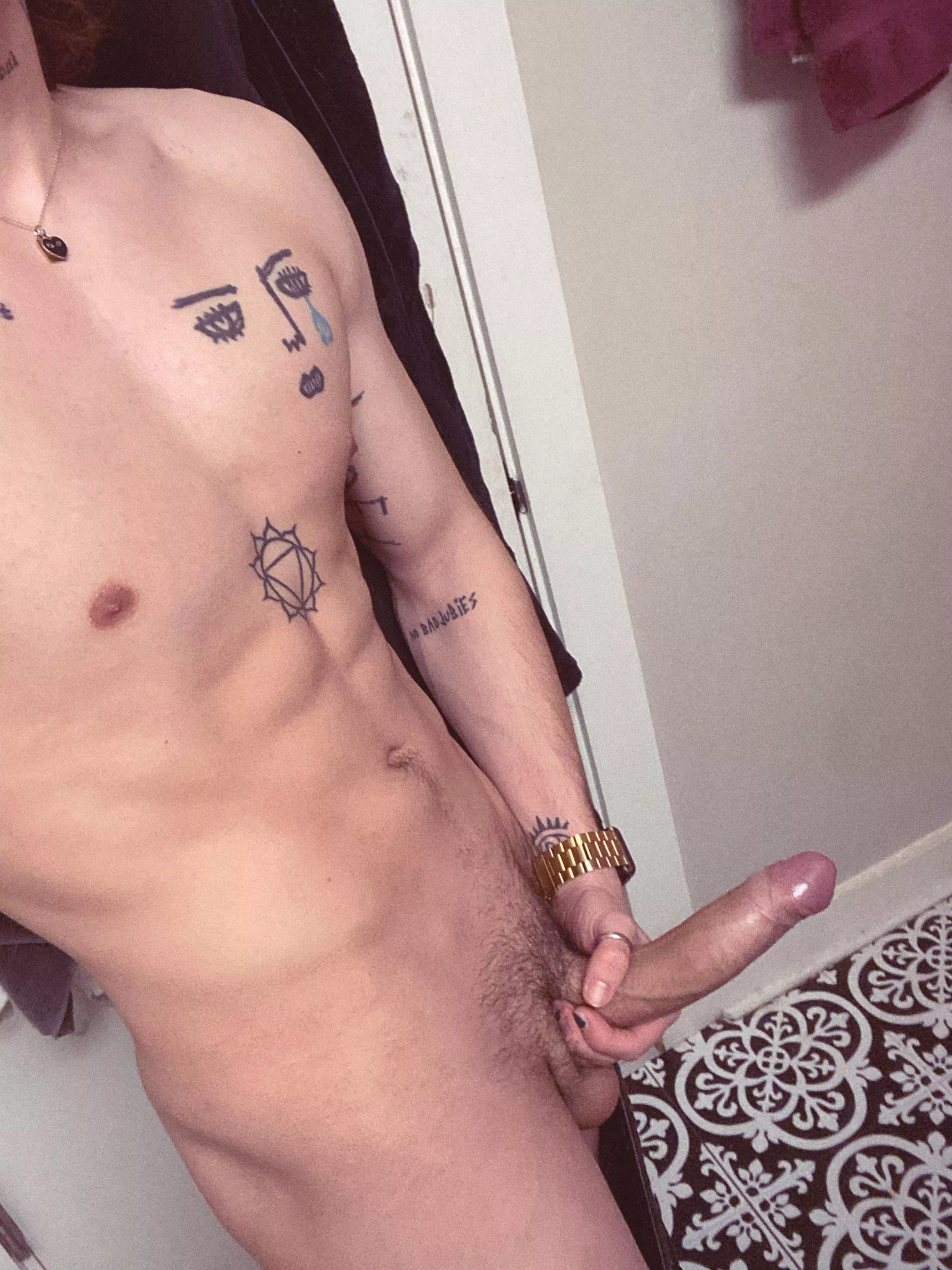 here is my cock enjoy