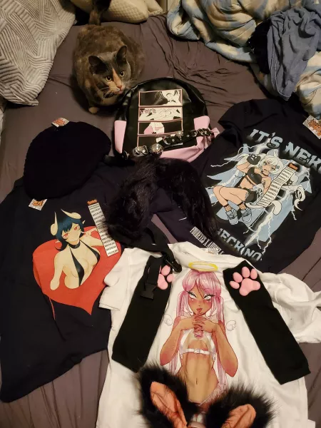 Here my hall from my shopping trip nyan (-my baby Calypso)