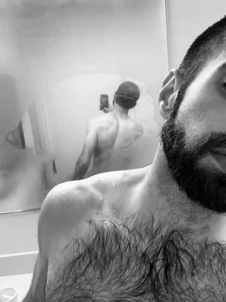 Here’s my chest hair. The top half, anyway.