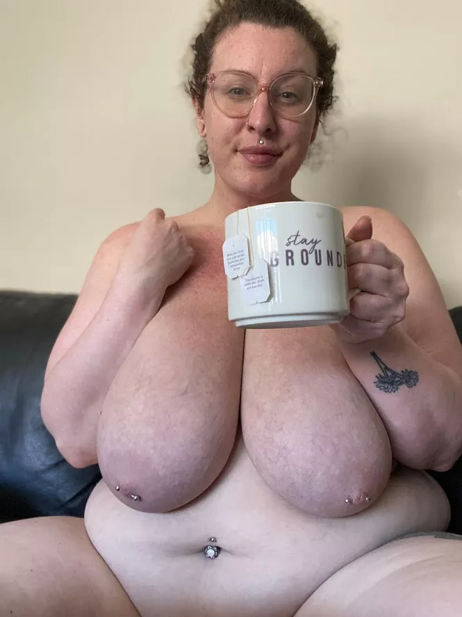 Here's some titties to go with your coffee 😊