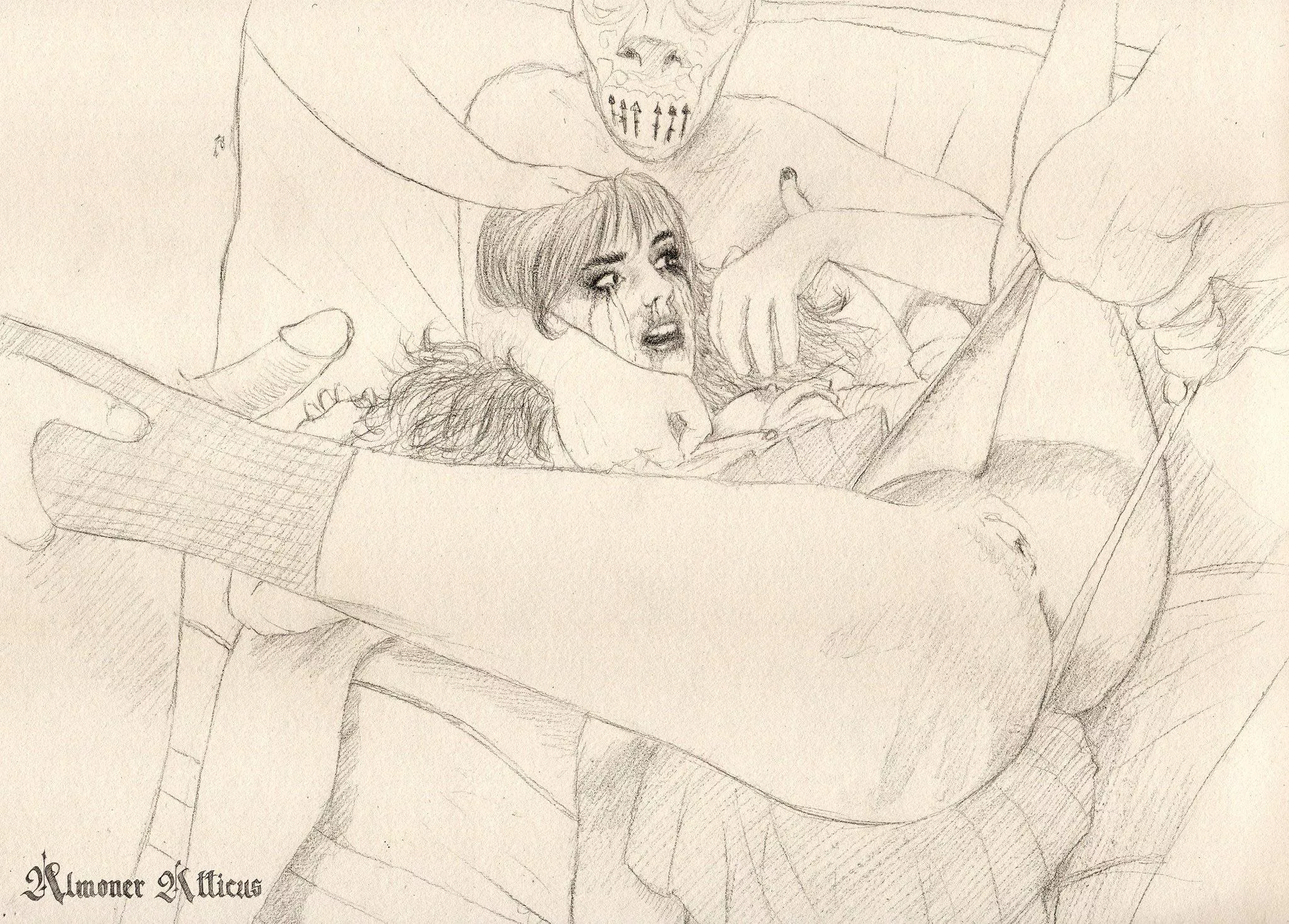 Hermione got caught (Almoner Atticus NSFW)