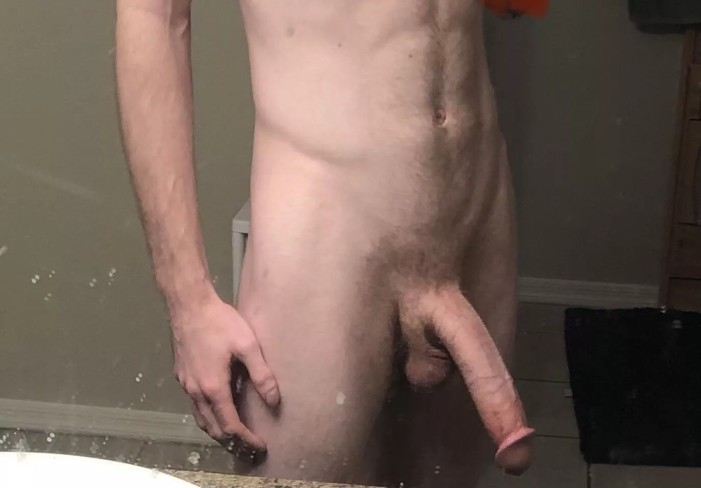 He’s a little tired from Saturday night, wanna wake him up? 😉