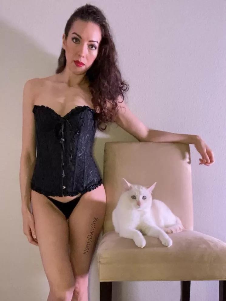 He’s the boss; I’m just his corset toy (42F)