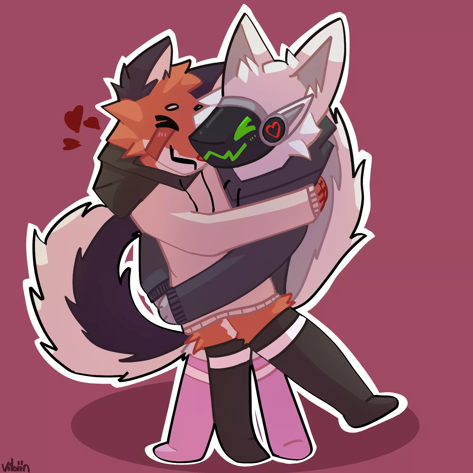 hi hello, people of r/furry, i'm posting this here and not just on r/furryartschool as i'm really proud of it (art by me)