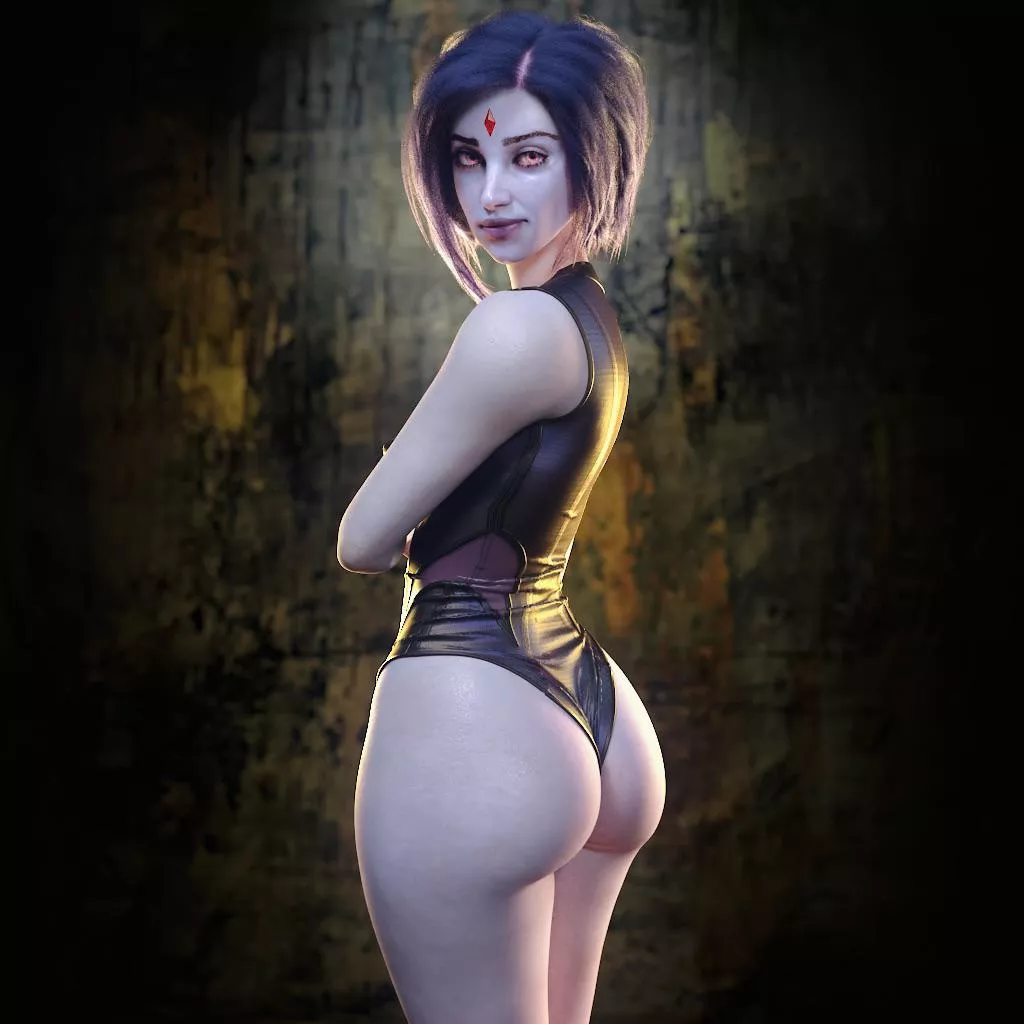 Hi i am monna haddid, how do i look as raven ? [OC]