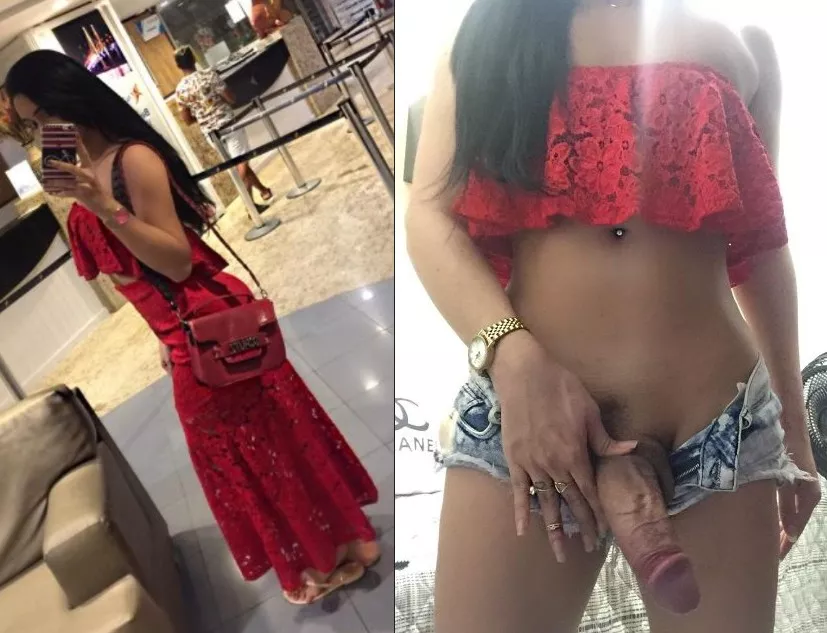 Hiding secret under dress