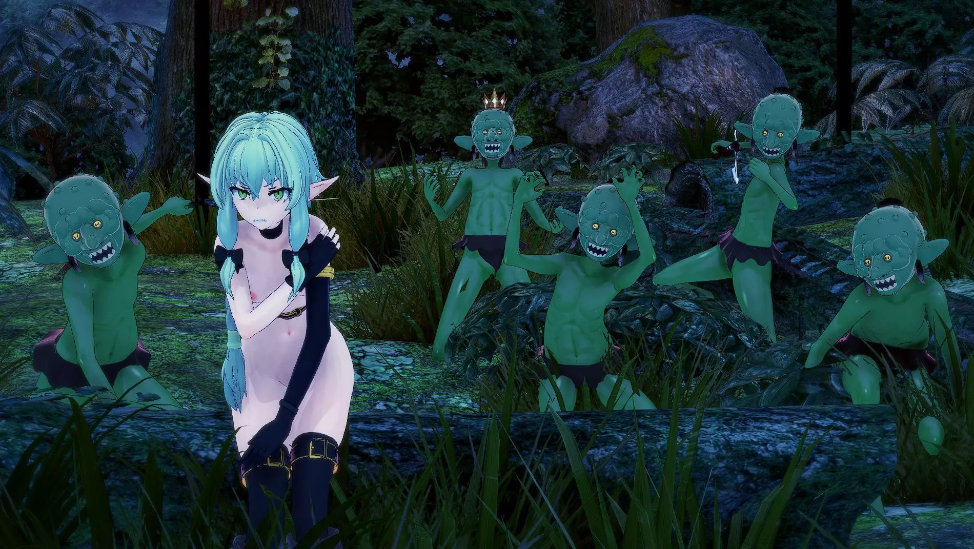 High Elf Archer is in trouble.