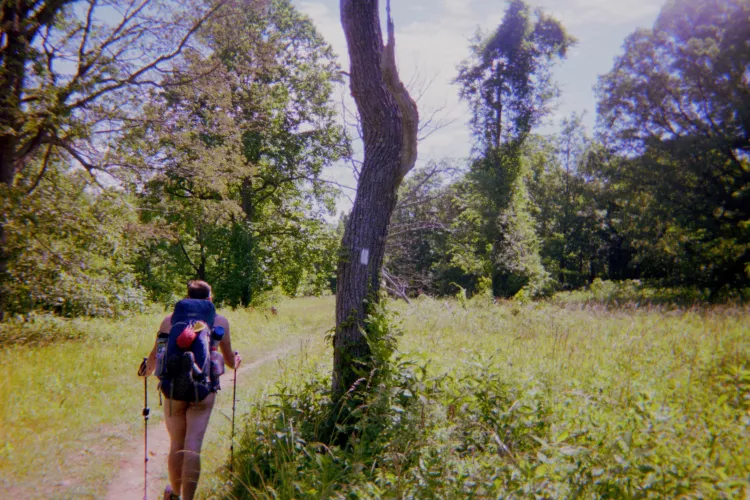 Hiking in the buff -Pennsylvania 2017
