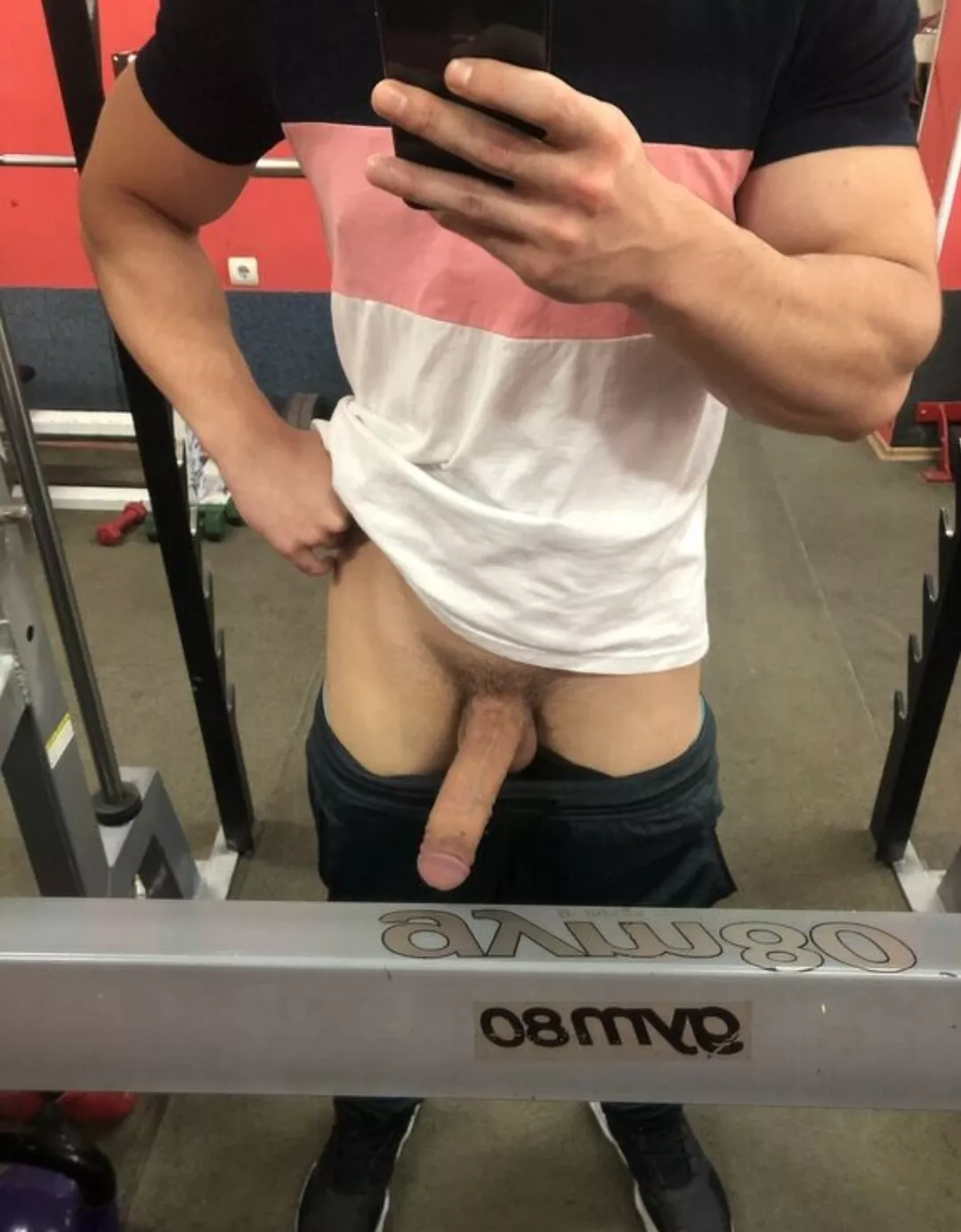 Hitting the gym while this is pushing against my pants Hitting the gym while this is pushing against my pants
