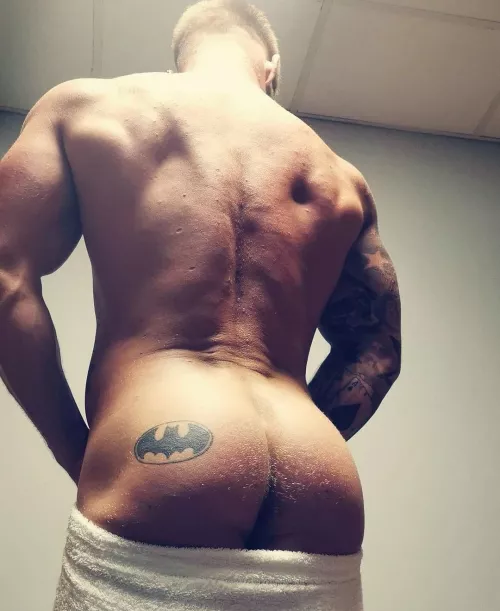 Hitting the showers after my workout