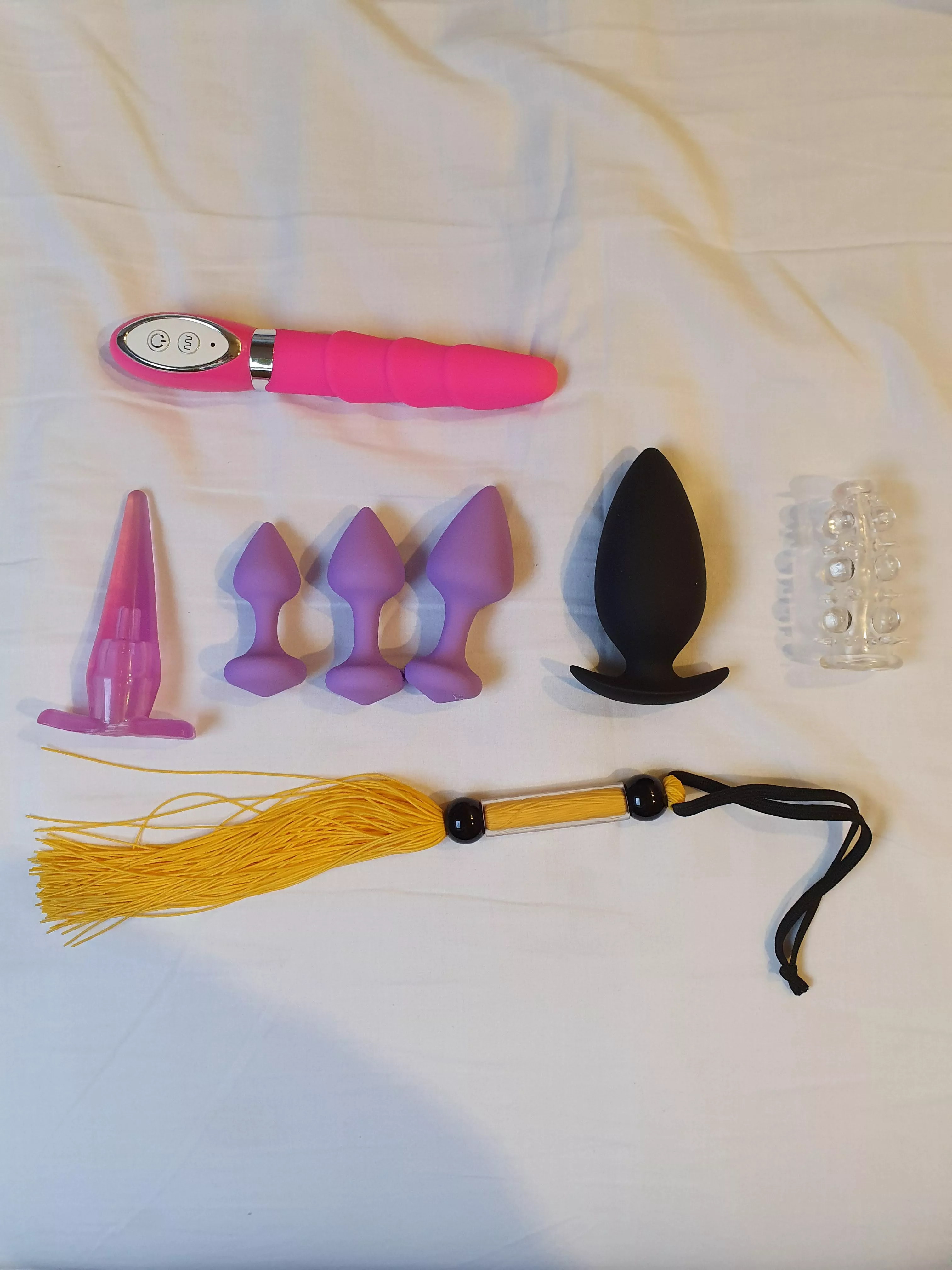 Hmm, what to use on myself, can someone help 😈💦 Hmm, what to use on myself, can someone help 😈💦